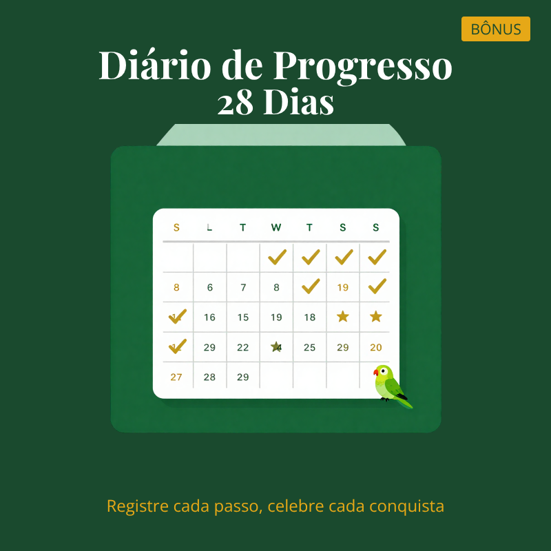 Diário de Progresso 28 Dias